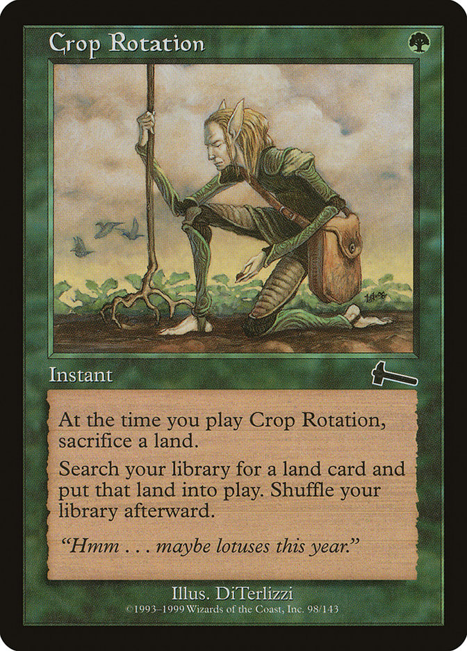 Crop Rotation [Urza's Legacy] | Good Games Morley