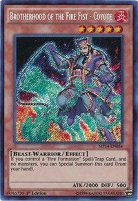 Brotherhood of the Fire Fist - Coyote [MP14-EN054] Secret Rare | Good Games Morley