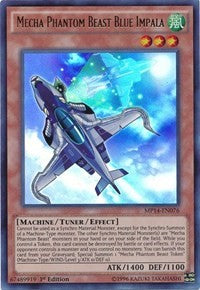 Mecha Phantom Beast Blue Impala [MP14-EN076] Ultra Rare | Good Games Morley