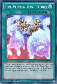 Fire Formation - Yoko [MP14-EN104] Super Rare | Good Games Morley