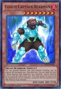 Coach Captain Bearman [MP14-EN118] Ultra Rare | Good Games Morley