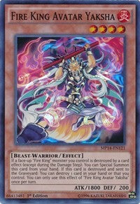 Fire King Avatar Yaksha [MP14-EN121] Super Rare | Good Games Morley