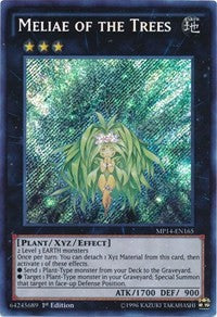 Meliae of the Trees [MP14-EN165] Secret Rare | Good Games Morley