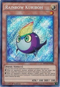 Rainbow Kuriboh [MP14-EN188] Secret Rare | Good Games Morley