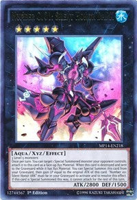 Number C101: Silent Honor DARK [MP14-EN218] Ultra Rare | Good Games Morley