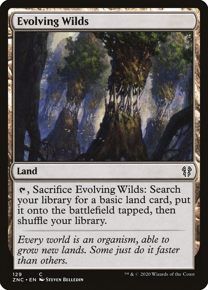 Evolving Wilds [Zendikar Rising Commander] | Good Games Morley