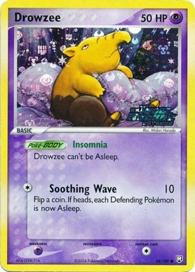 Drowzee (54/109) (Stamped) [EX: Team Rocket Returns] | Good Games Morley