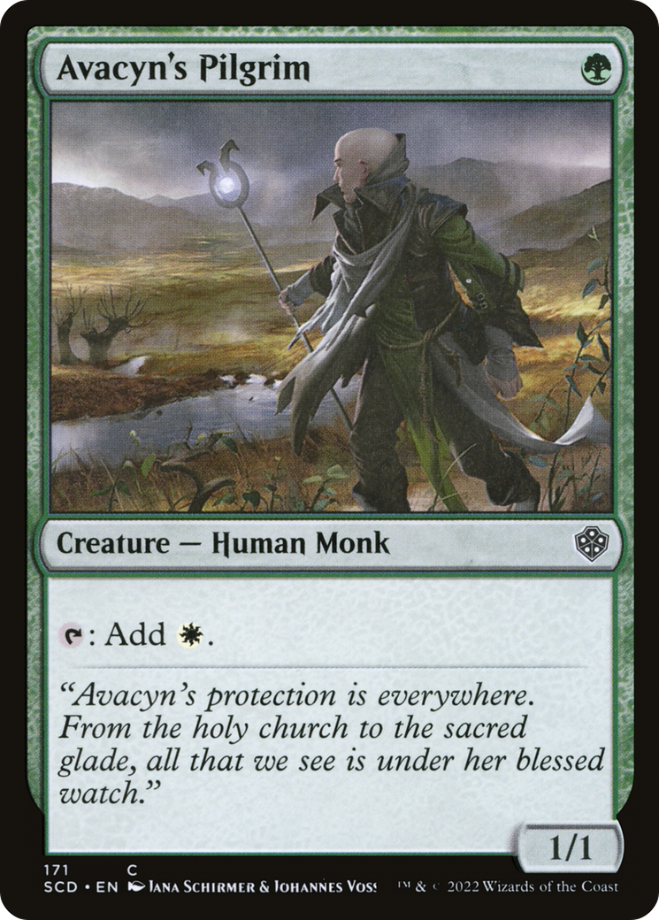 Avacyn's Pilgrim [Starter Commander Decks] | Good Games Morley
