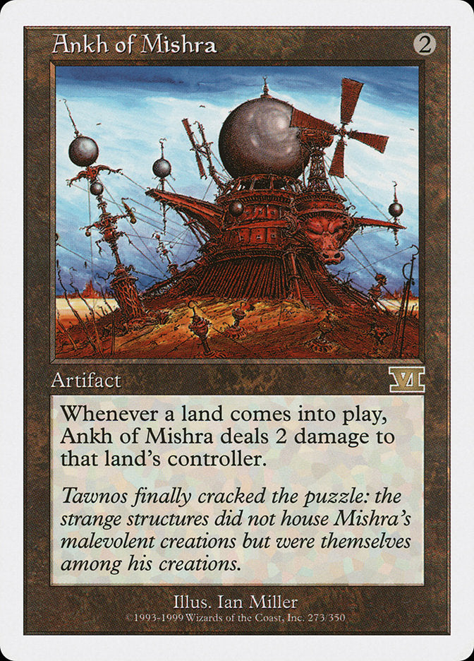 Ankh of Mishra [Classic Sixth Edition] | Good Games Morley