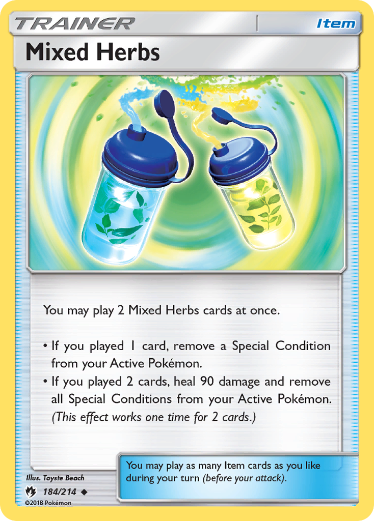 Mixed Herbs (184/214) [Sun & Moon: Lost Thunder] | Good Games Morley