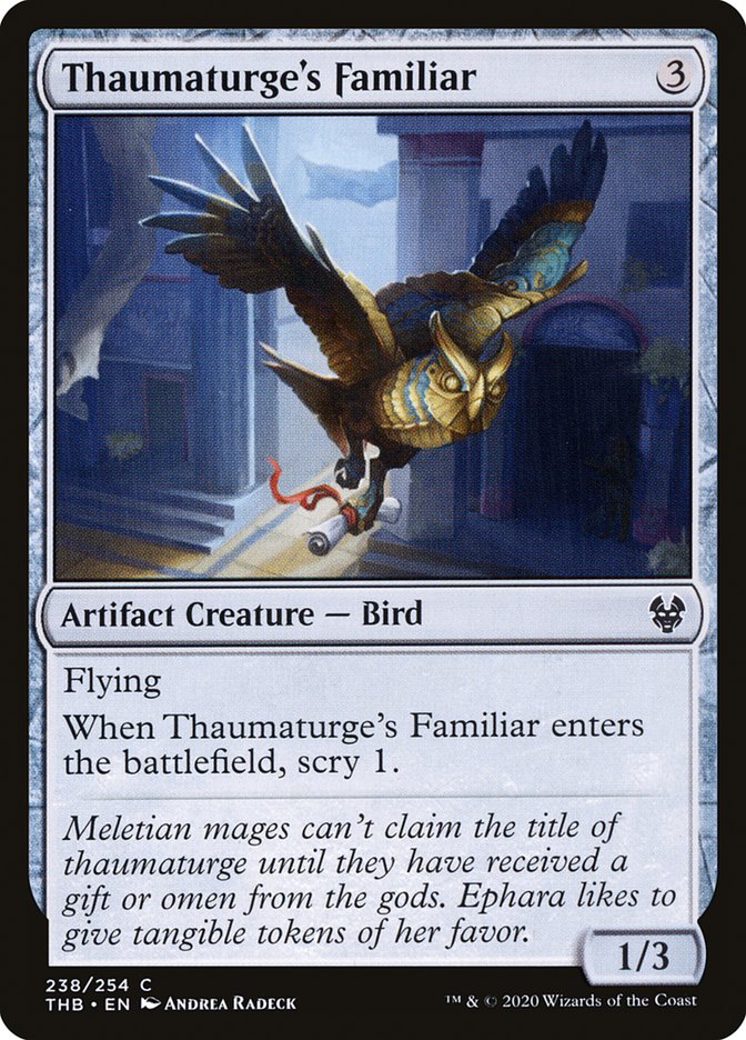 Thaumaturge's Familiar [Theros Beyond Death] | Good Games Morley