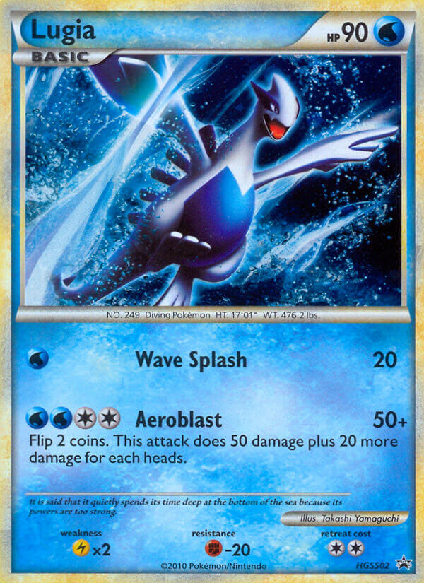 Lugia (HGSS02) [HeartGold & SoulSilver: Black Star Promos] | Good Games Morley