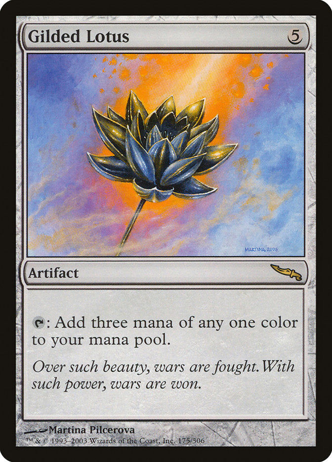 Gilded Lotus [Mirrodin] | Good Games Morley