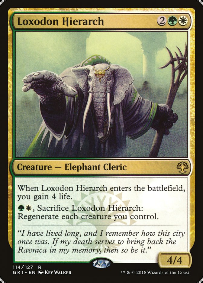 Loxodon Hierarch [Guilds of Ravnica Guild Kit] | Good Games Morley