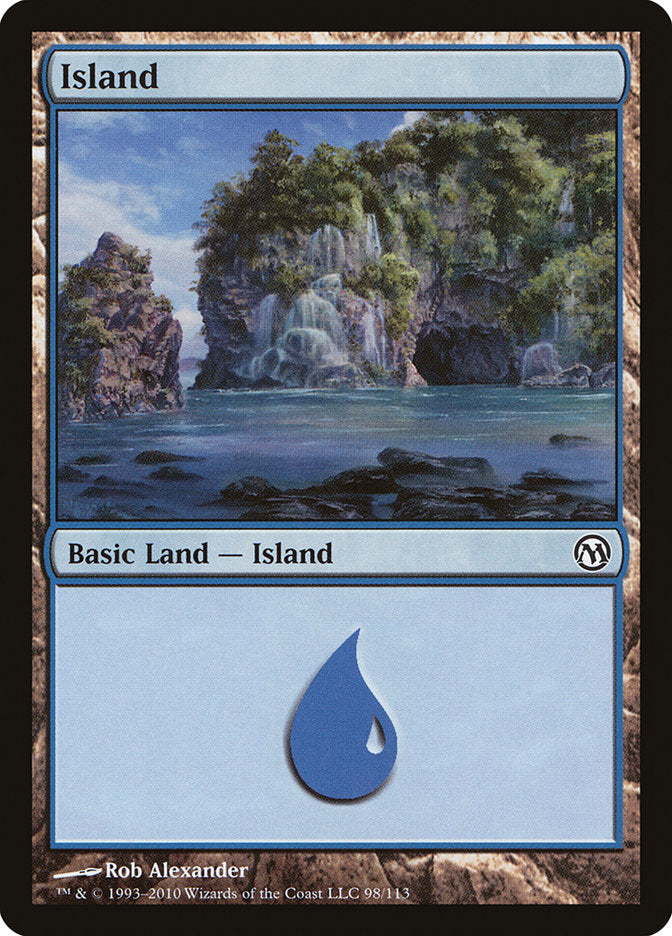 Island (98) [Duels of the Planeswalkers] | Good Games Morley