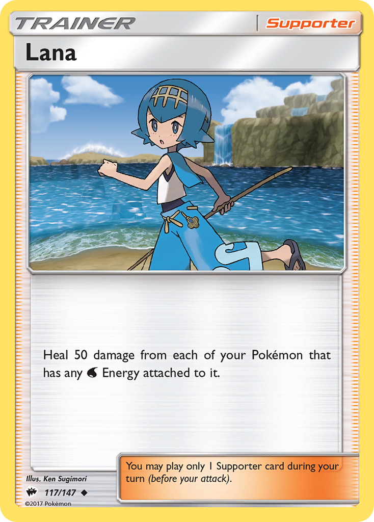 Lana (117/147) [Sun & Moon: Burning Shadows] | Good Games Morley
