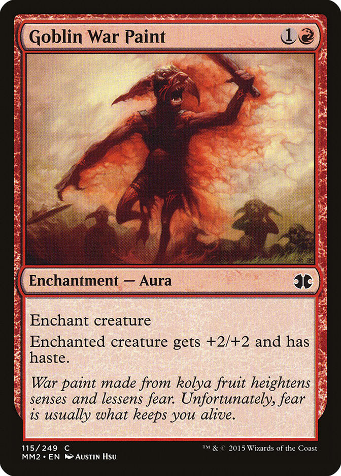 Goblin War Paint [Modern Masters 2015] | Good Games Morley