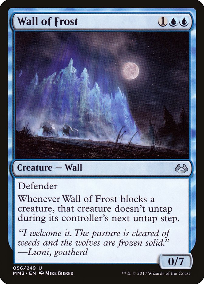 Wall of Frost [Modern Masters 2017] | Good Games Morley