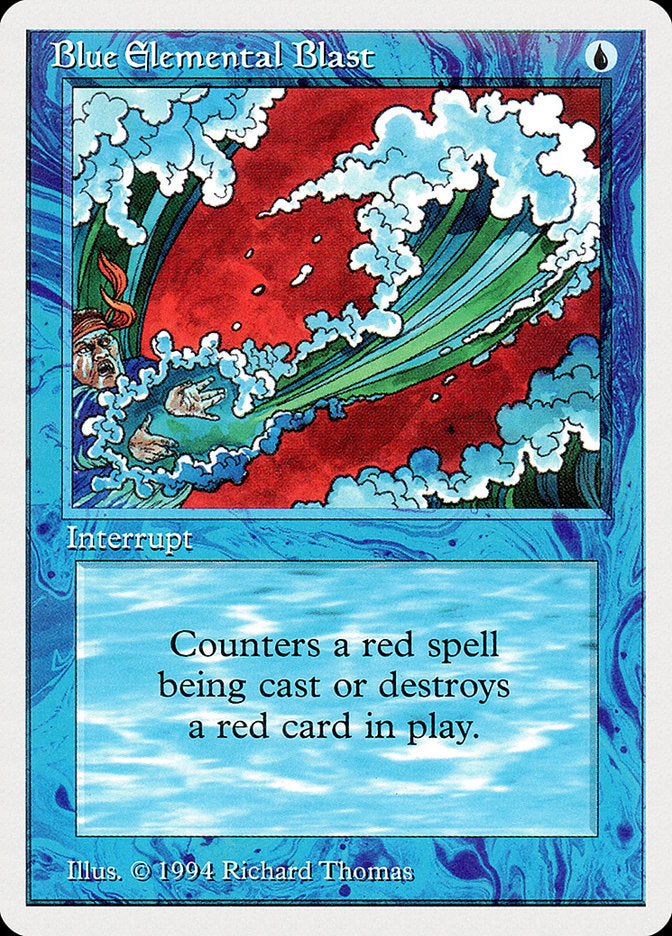 Blue Elemental Blast [Summer Magic / Edgar] | Good Games Morley