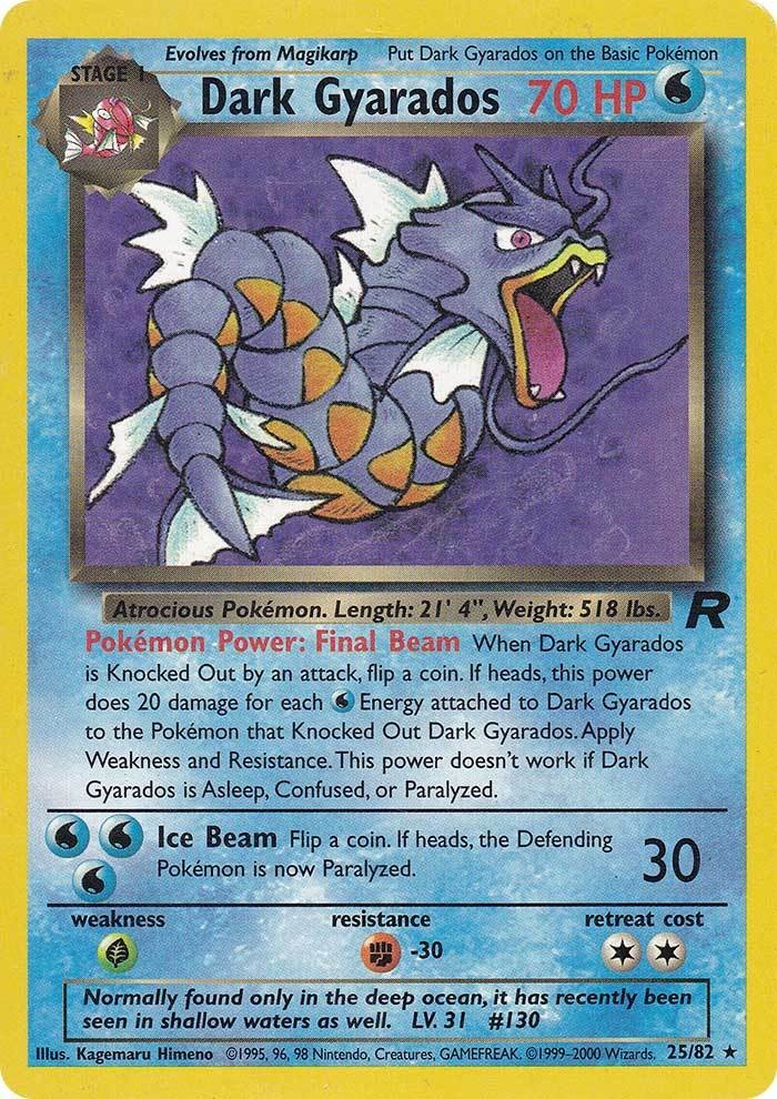 Dark Gyarados (25/82) [Team Rocket Unlimited] | Good Games Morley