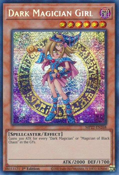 Dark Magician Girl [MP22-EN268] Prismatic Secret Rare | Good Games Morley