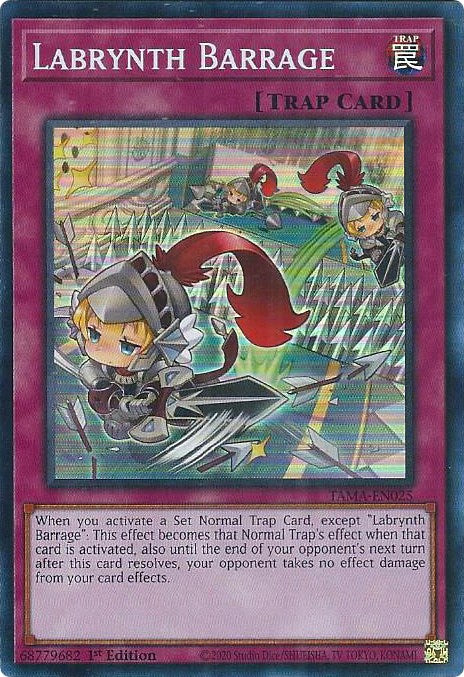 Labrynth Barrage [TAMA-EN025] Super Rare | Good Games Morley