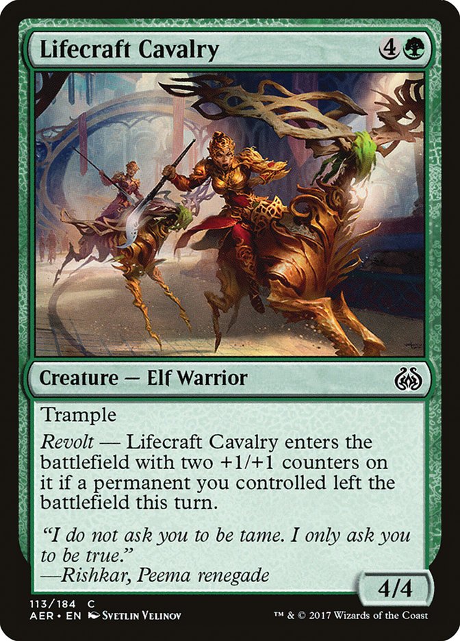 Lifecraft Cavalry [Aether Revolt] | Good Games Morley