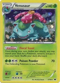 Venusaur (3/108) (Cosmos Holo) (Blister Exclusive) [Black & White: Dark Explorers] | Good Games Morley
