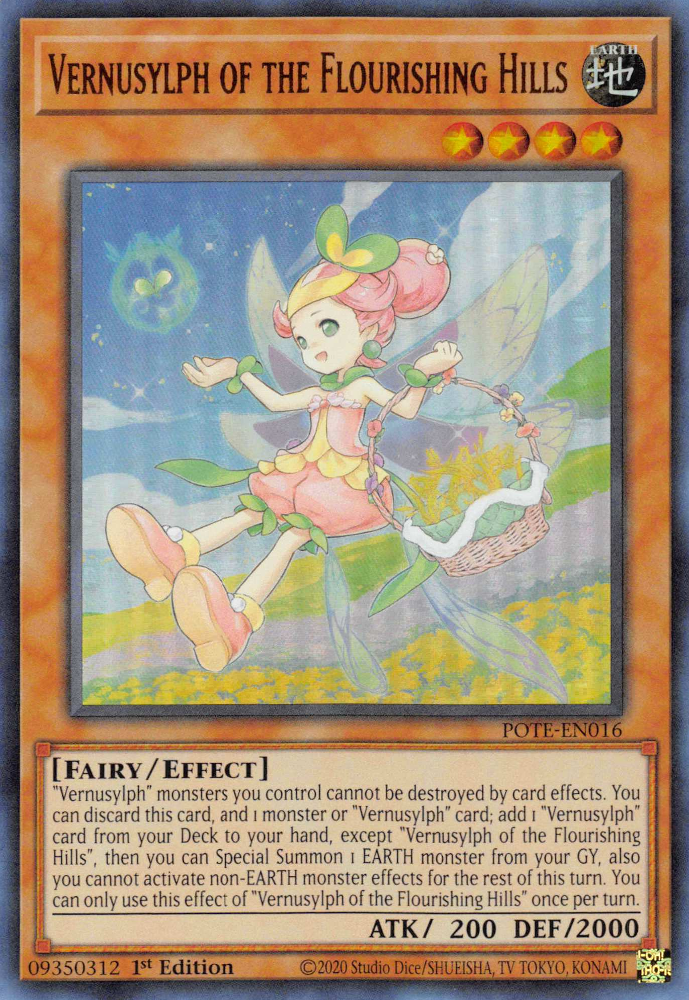 Vernusylph of the Flourishing Hills [POTE-EN016] Ultra Rare | Good Games Morley
