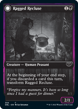 Ragged Recluse // Odious Witch [Innistrad: Double Feature] | Good Games Morley