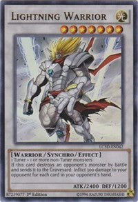 Lightning Warrior [LC5D-EN042] Ultra Rare | Good Games Morley