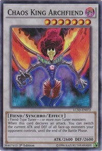 Chaos King Archfiend [LC5D-EN072] Super Rare | Good Games Morley