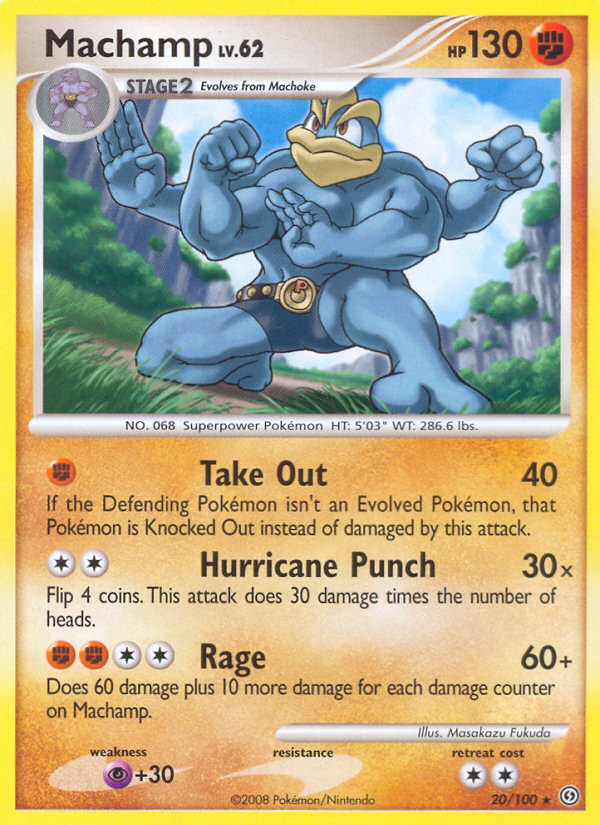 Machamp (20/100) [Diamond & Pearl: Stormfront] | Good Games Morley