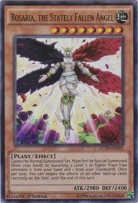 Rosaria, the Stately Fallen Angel [LC5D-EN095] Ultra Rare | Good Games Morley