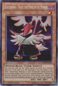 Blackwing - Vayu the Emblem of Honor [LC5D-EN118] Secret Rare | Good Games Morley