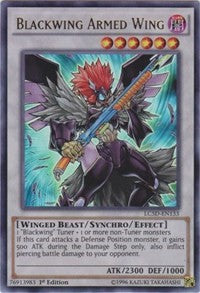 Blackwing Armed Wing [LC5D-EN133] Ultra Rare | Good Games Morley
