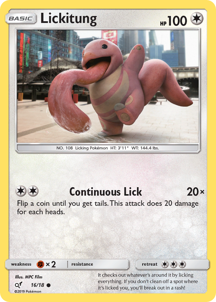 Lickitung (16/18) [Sun & Moon: Detective Pikachu] | Good Games Morley