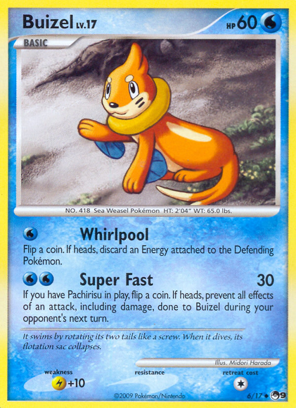 Buizel (6/17) [POP Series 9] | Good Games Morley