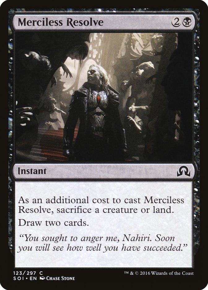 Merciless Resolve [Shadows over Innistrad] | Good Games Morley