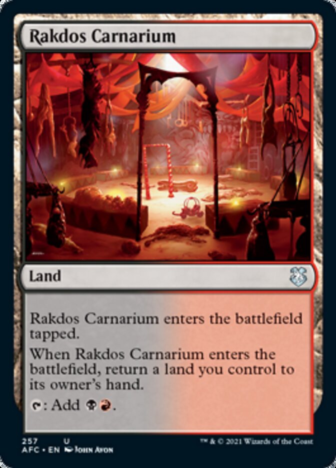 Rakdos Carnarium [Dungeons & Dragons: Adventures in the Forgotten Realms Commander] | Good Games Morley