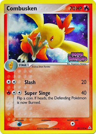 Combusken (39/110) (Stamped) [EX: Holon Phantoms] | Good Games Morley