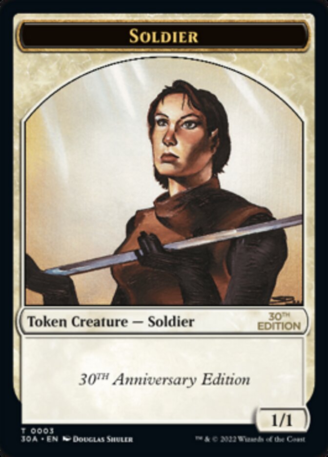 Soldier Token [30th Anniversary Tokens] | Good Games Morley