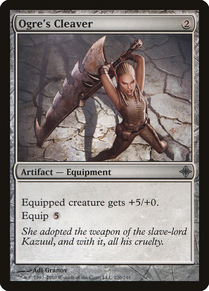 Ogre's Cleaver [Rise of the Eldrazi] | Good Games Morley