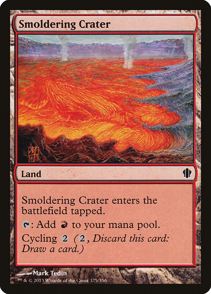 Smoldering Crater [Commander 2013] | Good Games Morley