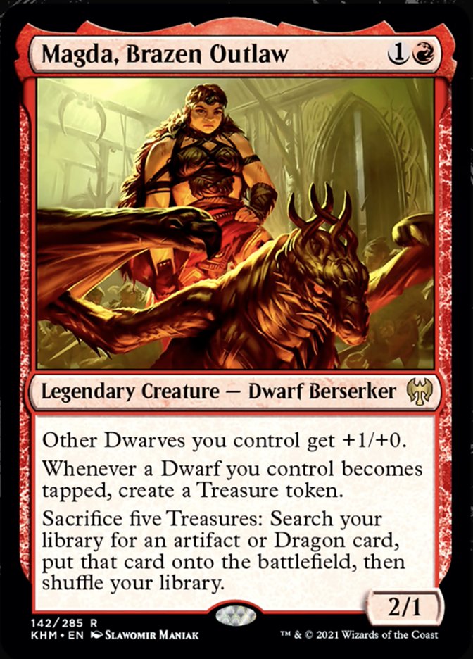 Magda, Brazen Outlaw [Kaldheim] | Good Games Morley