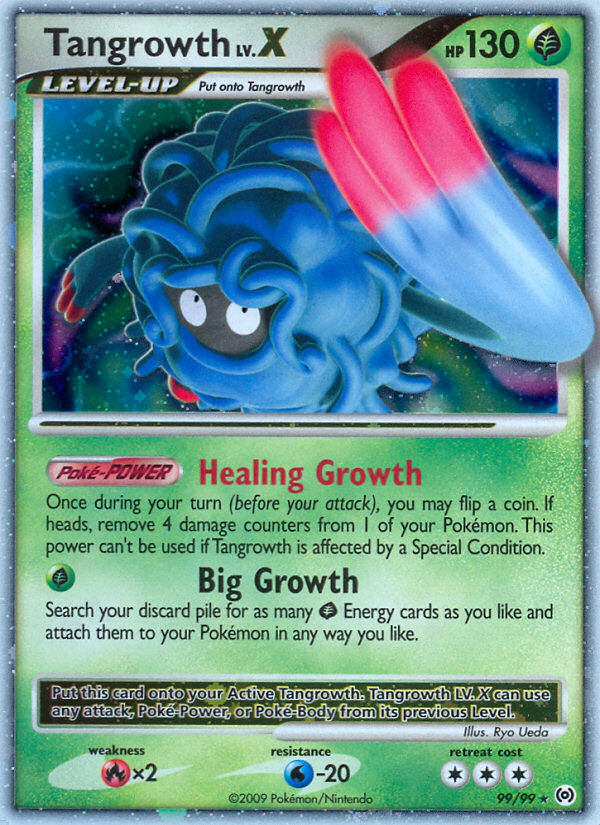 Tangrowth LV.X (99/99) [Platinum: Arceus] | Good Games Morley