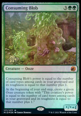 Consuming Blob [Innistrad: Midnight Hunt Prerelease Promos] | Good Games Morley