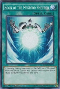 Boon of the Meklord Emperor [LC5D-EN170] Common | Good Games Morley