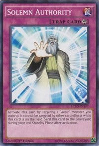 Solemn Authority [LC5D-EN197] Common | Good Games Morley
