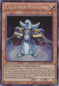 T.G. Cyber Magician [LC5D-EN205] Secret Rare | Good Games Morley